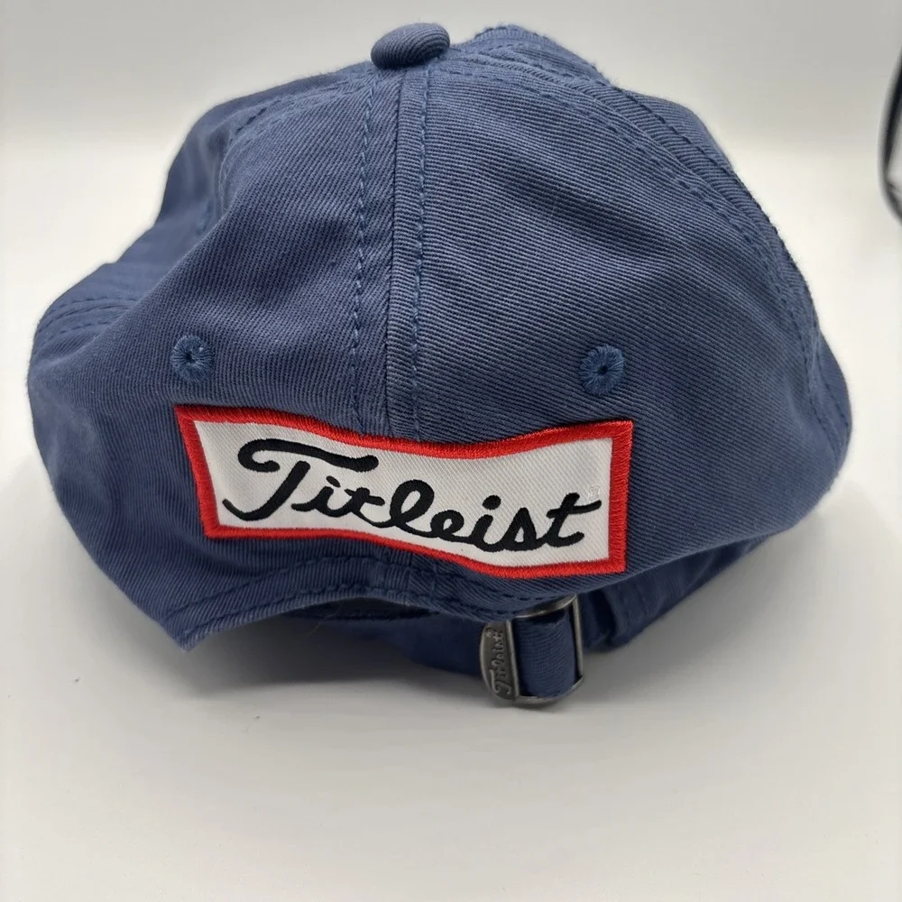 Titleist Blue Golf Hat with PRO‎ V1 Tuck Strap Enclosure